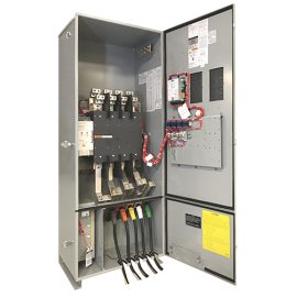 Contactor type automatic transfer switches