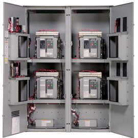 Bypass isolation power frame type automatic transfer switches